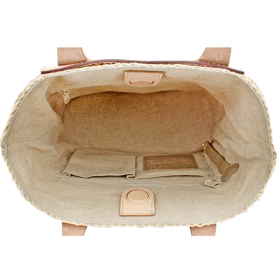 Lena Straw Tote 2 Lena Straw Tote - Image 2