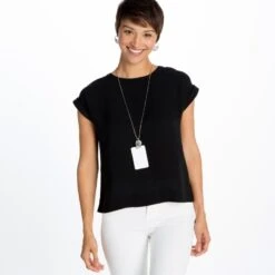 London Groove Badge Clip Necklace -Brighton Handbags Outlet Store london groove badge clip necklace silver 3 55949298 5c6d 495f 9df2 24079fea5b34