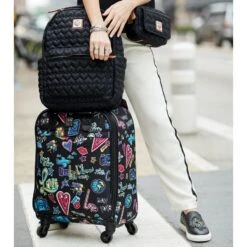 Love Scribble Weekender -Brighton Handbags Outlet Store love scribble weekender multi 4