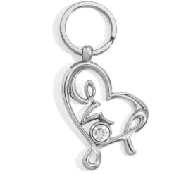 Love Story Key Fob -Brighton Handbags Outlet Store love story key fob silver 1 997ec730 c0eb 4c89 bd66 1ecec6731841