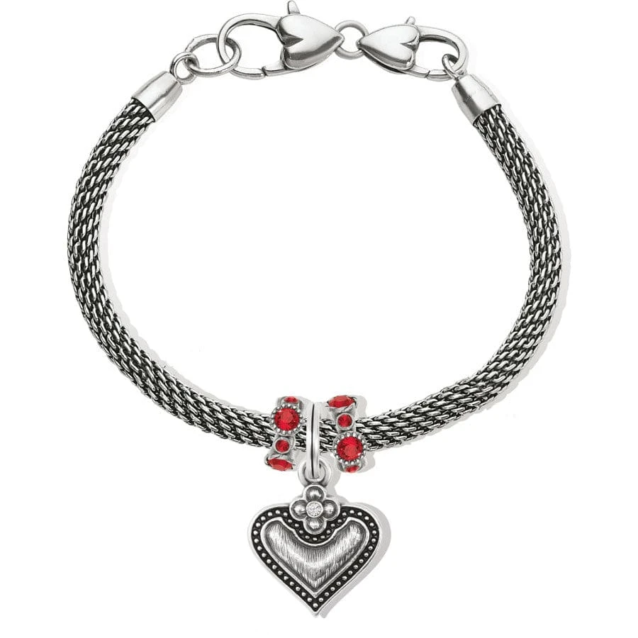 Luna Heart Charm Bracelet 1 Luna Heart Charm Bracelet
