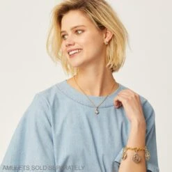 Luxe Link Charm Bracelet -Brighton Handbags Outlet Store luxe link charm bracelet gold 2 cb5929e5 6c7d 4123 9a19 c386b2d0fbf4