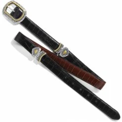 Marcus Two-Tone Reversible Belt -Brighton Handbags Outlet Store marcus two tone reversible belt black peanut 3 5587e73c 3002 470f a328 c170806ac031