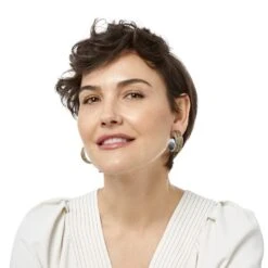 Monete Wide Hoop Earrings -Brighton Handbags Outlet Store monete wide hoop earrings silver gold 3