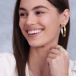 Monete Wide Ring -Brighton Handbags Outlet Store monete wide ring silver gold 3