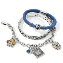 Nature's Charms Dragonfly -Brighton Handbags Outlet Store nature s charms dragonfly silver multi 2