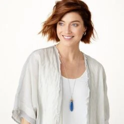 Neptune's Rings Pyramid Quartz Stone Necklace 5 Neptune's Rings Pyramid Quartz Stone Necklace -Brighton Handbags Outlet Store neptune s rings pyramid quartz stone necklace blue 2 8b3cab2a 4819 4788 9691 af047c85b4e9