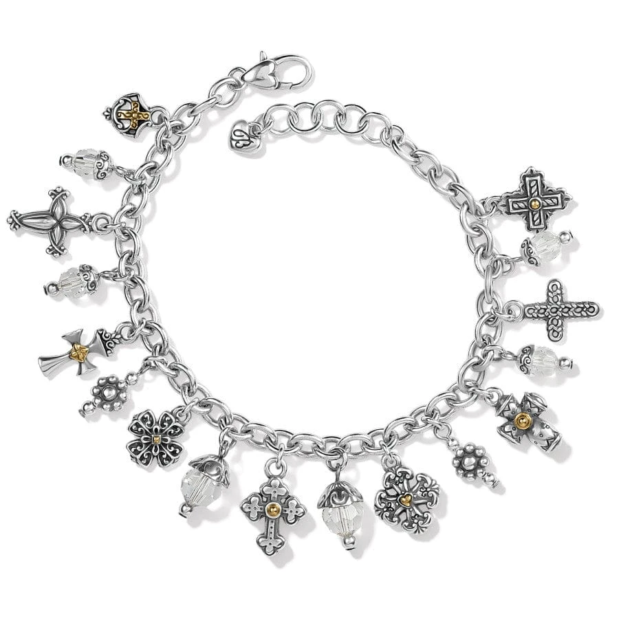 One Cross Charm Bracelet 1 One Cross Charm Bracelet