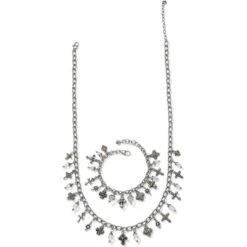 One Cross Charm Necklace -Brighton Handbags Outlet Store one cross charm necklace silver gold 2