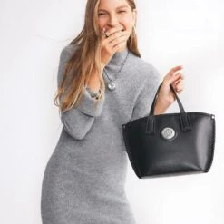 Oriana Small Tote 21 Oriana Small Tote -Brighton Handbags Outlet Store oriana small tote black 3