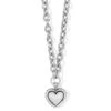 Pretty Tough Bold Heart Necklace