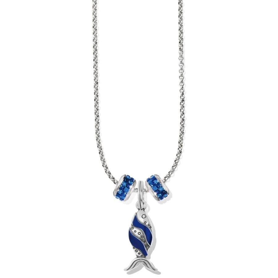 Retro Fish Charm Necklace 1 Retro Fish Charm Necklace