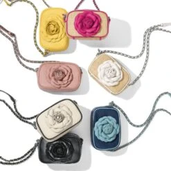 Rosie Straw Camera Bag -Brighton Handbags Outlet Store rosie straw camera bag natural orchid 3