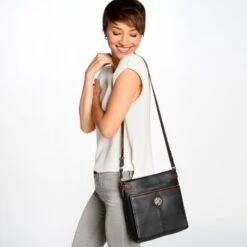 Selena Organizer -Brighton Handbags Outlet Store selena organizer black chocolate 4 c35bda55 4dee 4560 b4d0 c2532a17485e