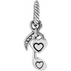 Sing-Along Charm -Brighton Handbags Outlet Store sing along charm silver 2 062c768c 67ea 49f4 8b88 57c8b6da9117