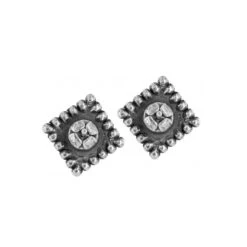 Sparkle Square Mini Post Earrings -Brighton Handbags Outlet Store sparkle square mini post earrings silver 2 9215e70d 9b46 4457 bf3b 9a70711b62da