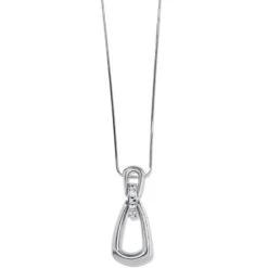 Spectrum Loop Necklace -Brighton Handbags Outlet Store spectrum loop necklace silver 0