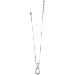Spectrum Loop Necklace -Brighton Handbags Outlet Store spectrum loop necklace silver 1