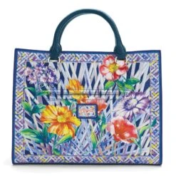 Trellis Blooms Campbell Tote -Brighton Handbags Outlet Store trellis blooms campbell tote multi 2