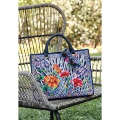 Trellis Blooms Campbell Tote -Brighton Handbags Outlet Store trellis blooms campbell tote multi 4