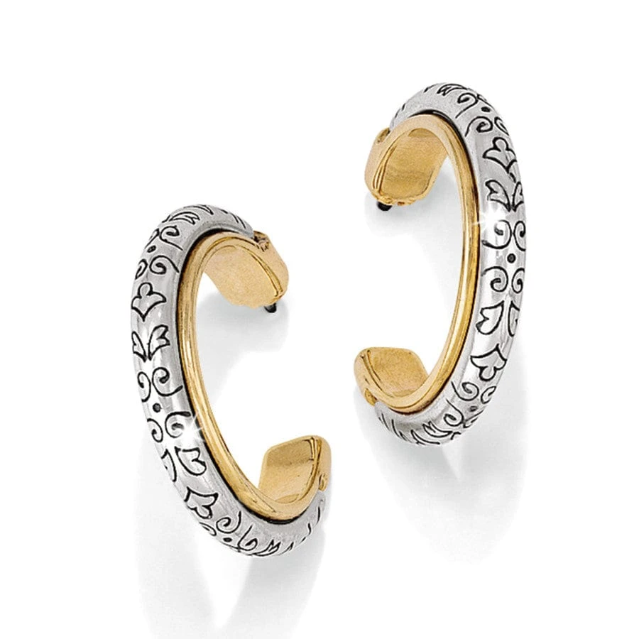 Venezia Hoop Post Earrings 1 Venezia Hoop Post Earrings