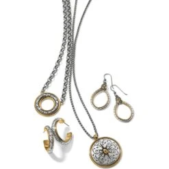 Venezia Hoop Post Earrings 4 Venezia Hoop Post Earrings -Brighton Handbags Outlet Store venezia hoop post earrings silver gold 1 9f7cc5e3 d394 44de b087 71d5a835be3b