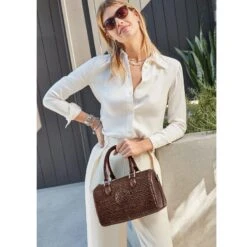 Vereda Satchel -Brighton Handbags Outlet Store vereda satchel whisky 4 05d492c7 3c70 4443 8391 573a175524ab